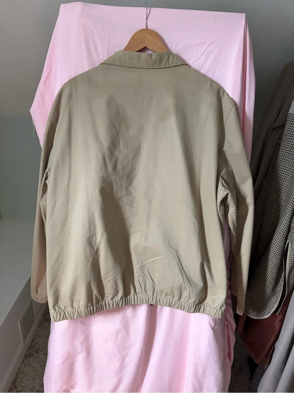 Vintage Polo by Ralph Lauren Men’s Khaki Harrington Jacket size XL